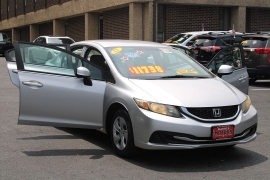 Used 2013  Honda Civic Sedan 4d LX Auto at Warner Motors near East Orange&comma; NJ