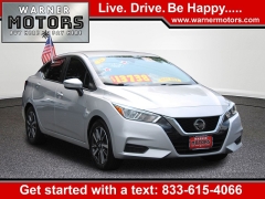 Used 2021  Nissan Versa SV CVT at Warner Motors near East Orange&comma; NJ