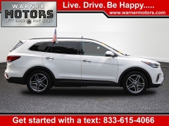 Used 2017  Hyundai Santa Fe 4d SUV AWD SE Ultimate at Warner Motors near East Orange&comma; NJ