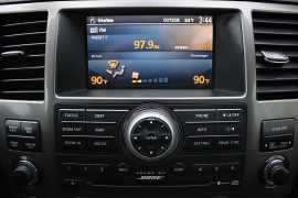 Used 2012  Nissan Armada 4d SUV 4WD Platinum at Warner Motors near East Orange, NJ