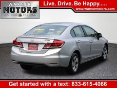 Used 2013  Honda Civic Sedan 4d LX Auto at Warner Motors near East Orange&comma; NJ