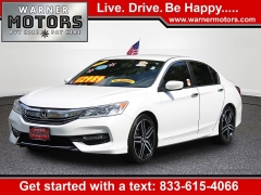  2017 Honda Accord Sedan 4d Sport CVT at Warner Motors near East Orange&comma; NJ