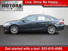 Used 2017  Toyota Camry 4d Sedan LE at Warner Motors near East Orange, NJ