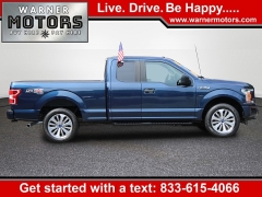 Used 2018 Ford F-150 4WD SuperCab XL STX at Warner Motors near East Orange, NJ