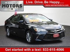 Used 2017  Toyota Camry 4d Sedan LE at Warner Motors near East Orange, NJ