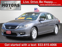 Used 2013 Honda Accord Sedan 4d EX-L Nav at Warner Motors near East Orange, NJ