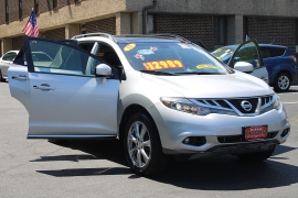 Used 2013  Nissan Murano 4d SUV AWD LE at Warner Motors near East Orange&comma; NJ