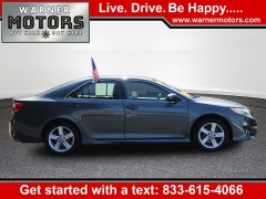Used 2013  Toyota Camry 4d Sedan SE at Warner Motors near East Orange&comma; NJ