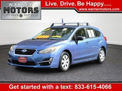 Used 2016  Subaru Impreza 4d Hatchback i CVT at Warner Motors near East Orange, NJ