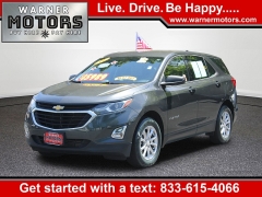 Used 2019  Chevrolet Equinox 4d SUV FWD LS at Warner Motors near East Orange&comma; NJ