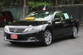 Used 2015  Honda Accord Sedan 4d Sport CVT at Warner Motors near East Orange&comma; NJ