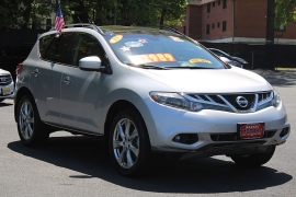 Used 2013  Nissan Murano 4d SUV AWD LE at Warner Motors near East Orange&comma; NJ