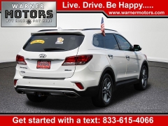 Used 2017  Hyundai Santa Fe 4d SUV AWD SE Ultimate at Warner Motors near East Orange&comma; NJ