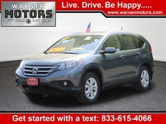 Used 2012 Honda CR-V 4d SUV AWD EX-L at Warner Motors near East Orange, NJ