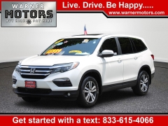Used 2016 Honda Pilot 4d SUV AWD EX-L w/Nav at Warner Motors near East Orange, NJ