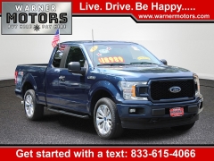 Used 2018 Ford F-150 4WD SuperCab XL STX at Warner Motors near East Orange, NJ