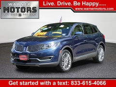 Used 2017 Lincoln MKX 4d SUV AWD Reserve 3.7L at Warner Motors near East Orange, NJ