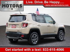 Used 2016 Jeep Renegade 4d SUV 4WD Limited at Warner Motors near East Orange, NJ