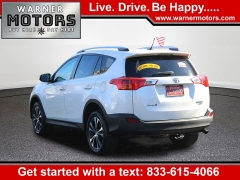 Used 2015  Toyota RAV4 4d SUV AWD Limited at Warner Motors near East Orange&comma; NJ