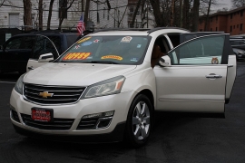 Used 2014  Chevrolet Traverse 4d SUV AWD LTZ at Warner Motors near East Orange&comma; NJ