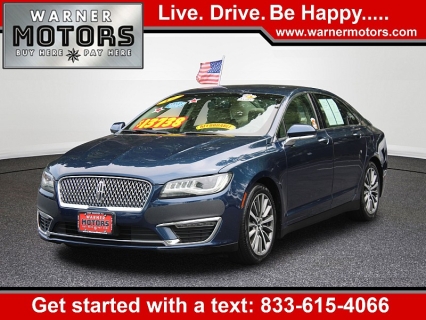 Used 2017 Lincoln MKZ 4d Sedan AWD Premiere at Warner Motors near East Orange, NJ