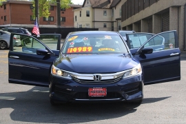 Used 2016  Honda Accord Sedan 4d LX CVT at Warner Motors near East Orange&comma; NJ