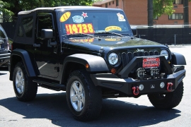 Used 2011  Jeep Wrangler 2d Convertible Rubicon at Warner Motors near East Orange&comma; NJ