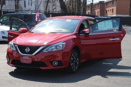 Used 2016  Nissan Sentra 4d Sedan SR at Warner Motors near East Orange&comma; NJ