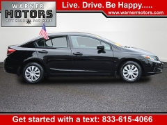 Used 2015 Honda Civic Sedan 4d LX CVT at Warner Motors near East Orange, NJ