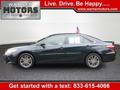 Used 2016 Toyota Camry 4d Sedan SE at Warner Motors near East Orange, NJ