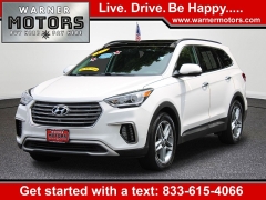 Used 2017  Hyundai Santa Fe 4d SUV AWD SE Ultimate at Warner Motors near East Orange&comma; NJ