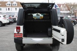 Used 2010  Jeep Wrangler Unlimited 4d Convertible 4WD Sahara at Warner Motors near East Orange&comma; NJ