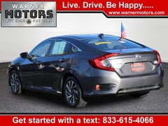 Used 2017  Honda Civic Sedan 4d EX at Warner Motors near East Orange&comma; NJ