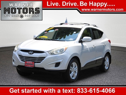 Used 2012 Hyundai Tucson 4d SUV AWD GLS at Warner Motors near East Orange, NJ