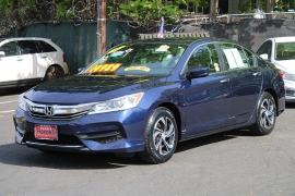 Used 2016  Honda Accord Sedan 4d LX CVT at Warner Motors near East Orange&comma; NJ