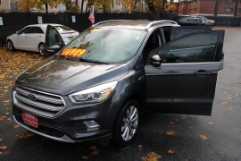 Used 2017 Ford Escape 4d SUV 4WD Titanium at Warner Motors near East Orange, NJ