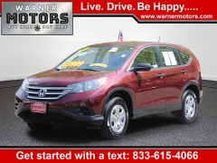 Used 2014 Honda CR-V 4d SUV AWD LX at Warner Motors near East Orange, NJ