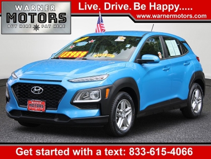 Used 2020 Hyundai Kona 4d SUV FWD SE at Warner Motors near East Orange, NJ