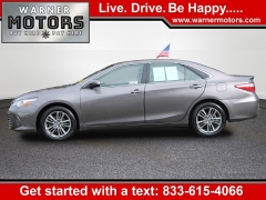 Used 2017 Toyota Camry 4d Sedan LE at Warner Motors near East Orange, NJ