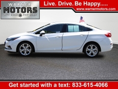 Used 2017 Chevrolet Cruze 4d Sedan Premier at Warner Motors near East Orange, NJ