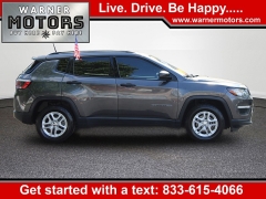 Used 2018  Jeep Compass 4d SUV FWD Sport at Warner Motors near East Orange&comma; NJ