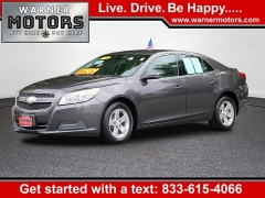 Used 2013 Chevrolet Malibu 4d Sedan LT w/1LT at Warner Motors near East Orange, NJ