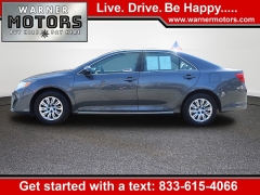 Used 2012 Toyota Camry 4d Sedan LE at Warner Motors near East Orange, NJ