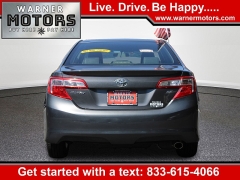Used 2013  Toyota Camry 4d Sedan SE at Warner Motors near East Orange&comma; NJ