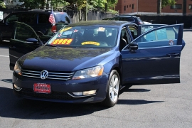 Used 2015  Volkswagen Passat 4d Sedan 1&period;8T Limited PZEV at Warner Motors near East Orange&comma; NJ