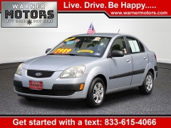  2009 Kia Rio 4d Sedan LX Auto at Warner Motors near East Orange&comma; NJ