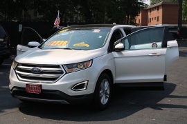 Used 2015  Ford Edge 4d SUV AWD SEL EcoBoost at Warner Motors near East Orange&comma; NJ