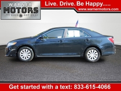 Used 2012 Toyota Camry 4d Sedan LE at Warner Motors near East Orange, NJ