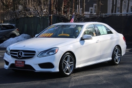 Used 2014  Mercedes-Benz E-Class 4d Sedan E350 Sport 4matic at Warner Motors near East Orange&comma; NJ