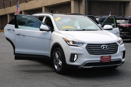 Used 2017  Hyundai Santa Fe 4d SUV AWD SE Ultimate at Warner Motors near East Orange&comma; NJ